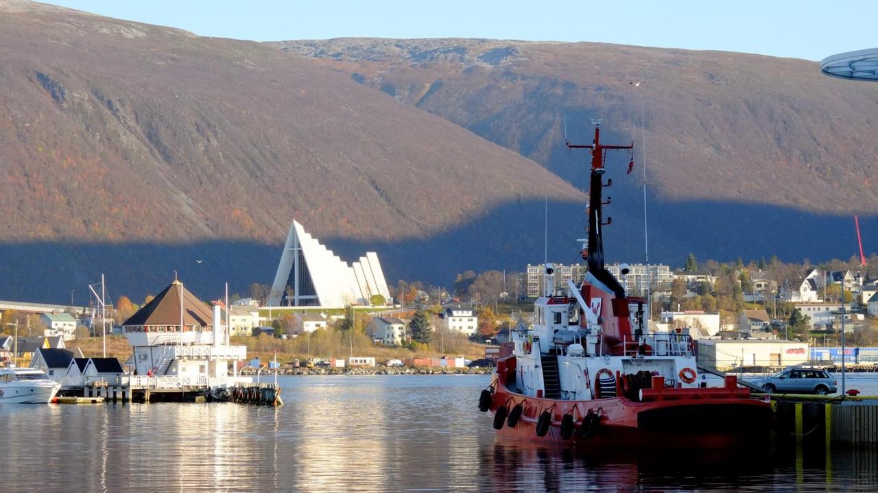 Hafen von Tromsø 