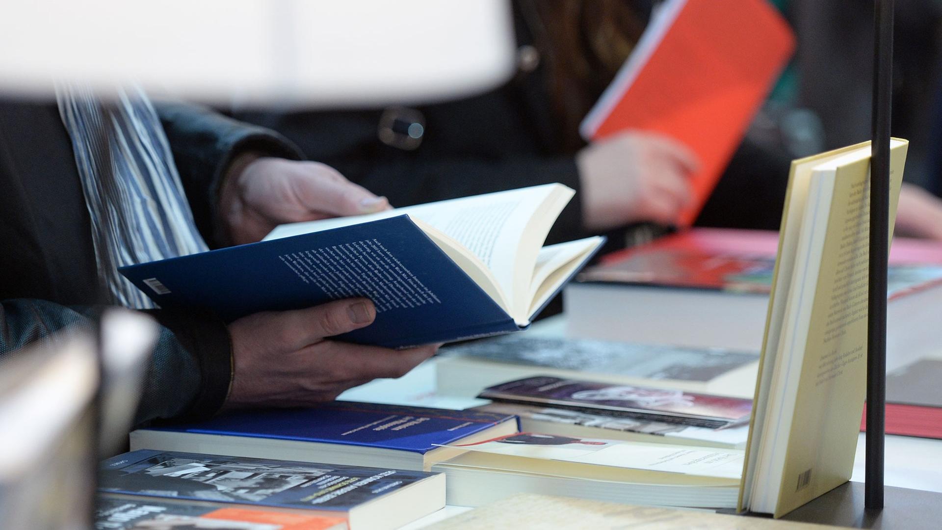 Besucher der Buchmesse Leipzig im März 2014 Besucher der Buchmesse Leipzig im März 2014