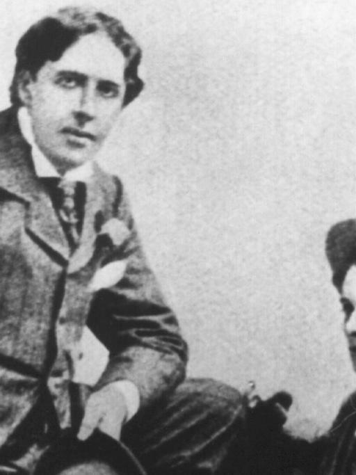 Oscar Wilde (l) und Alfred Douglas