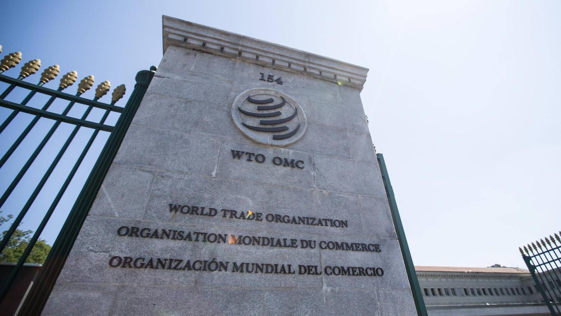Das Sekretariat der Welthandelsorganisation in Genf