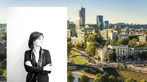 Die Schriftstellerin Undiné Radzevičiūtė und das moderne Vilnius