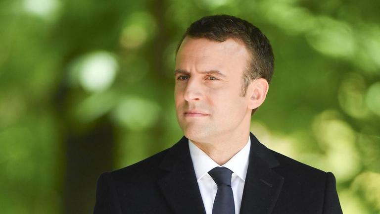 Der neue französische Präsident Emmanuel Macron