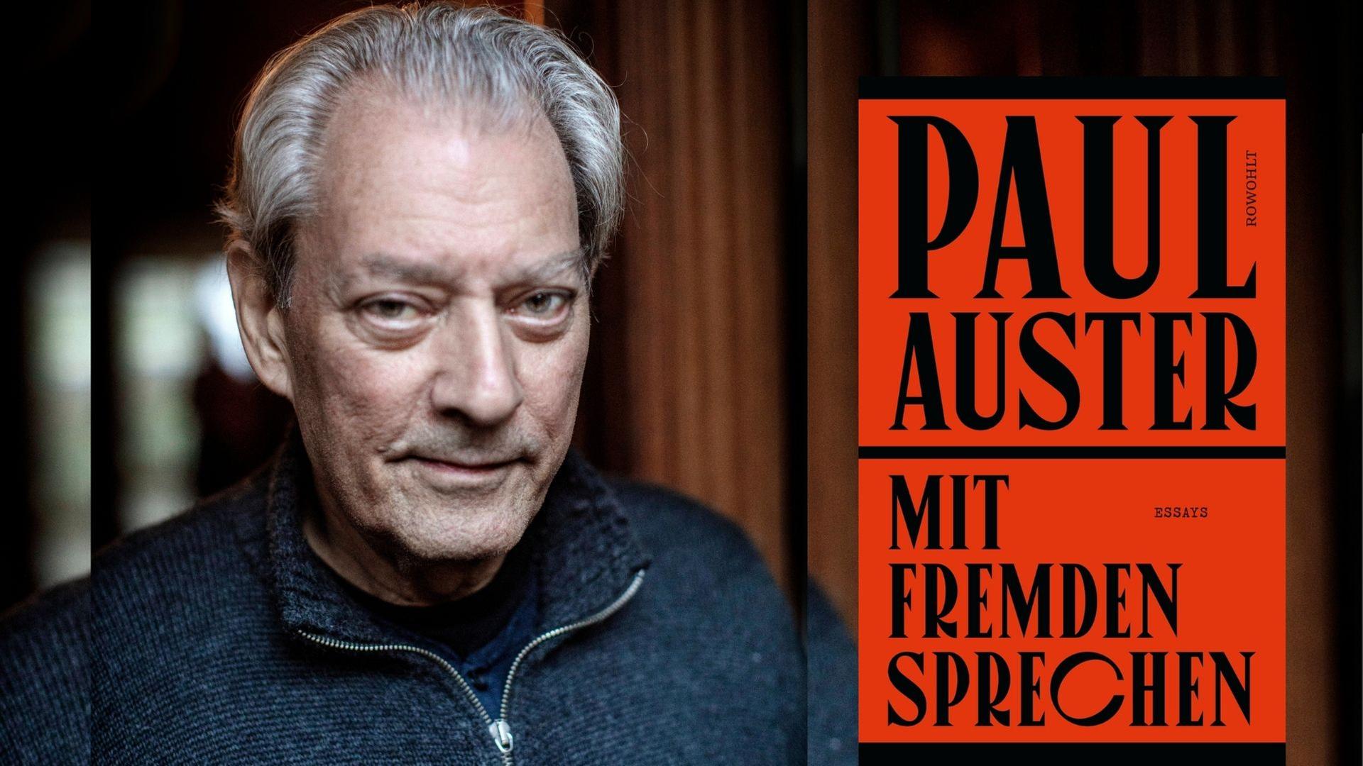 Der Schriftsteller Paul Auster und sein Buch „Mit Fremden sprechen“