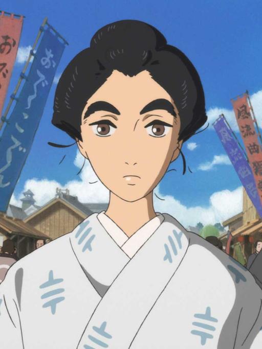 Miss Hokusai - Filmszene aus dem gleichnamigen japanischen Animationsfilm