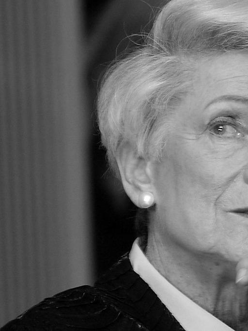 Die deutsche Schauspielerin Ruth Leuwerik (1924-2016) in einer Aufnahme von 2004