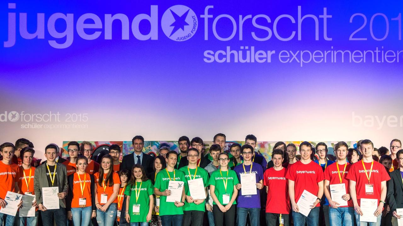 Landeswettbewerb "Jugend forscht" in Bayern im März 2015