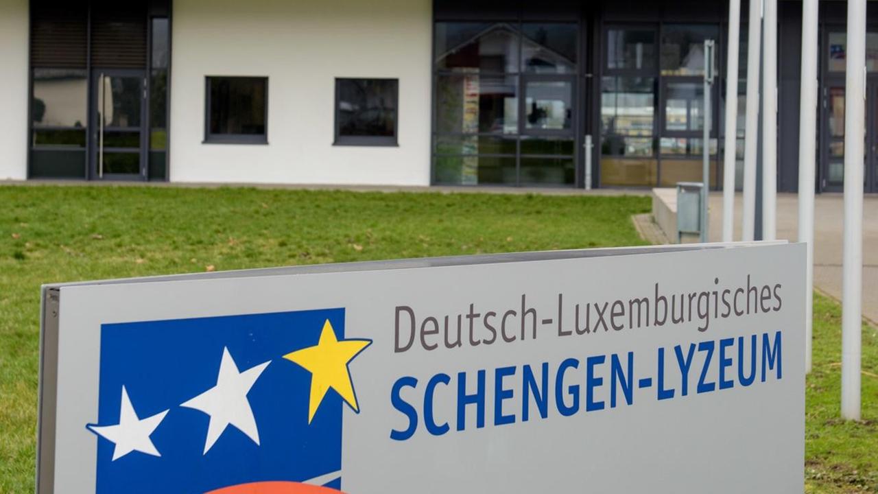 Das deutsch-luxemburgische Schengen-Lyzeum in Perl (Saarland).