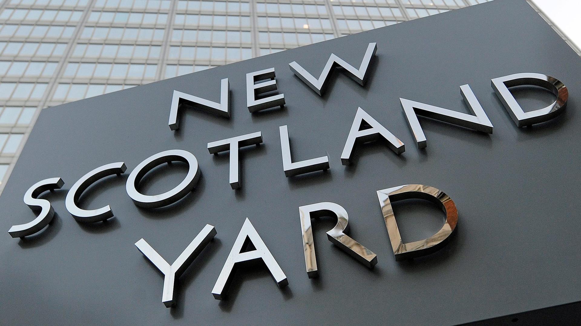 Die Zentrale von Scotland Yard in London Die Zentrale von Scotland Yard in London