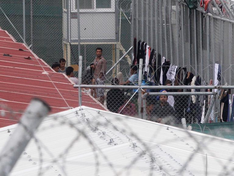 Flüchtlingslager auf der Insel Lesbos