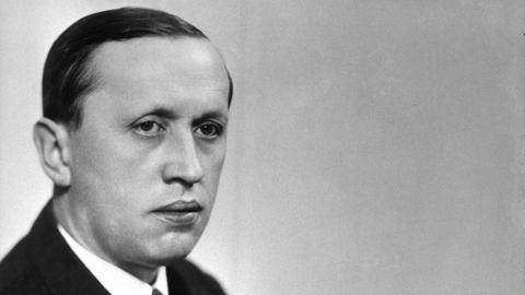 Undatiertes Foto des tschechischen Schriftstellers Karel Čapek.