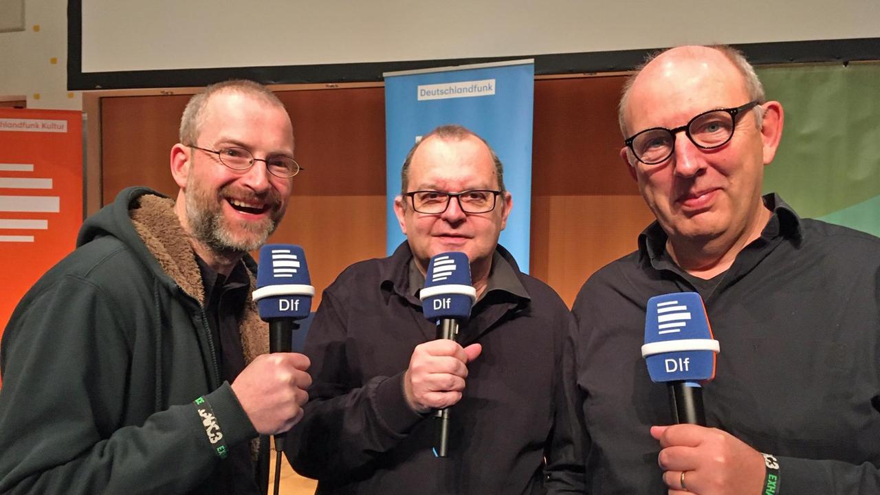 Jan Rähm, Peter Welchering und Manfred Kloiber