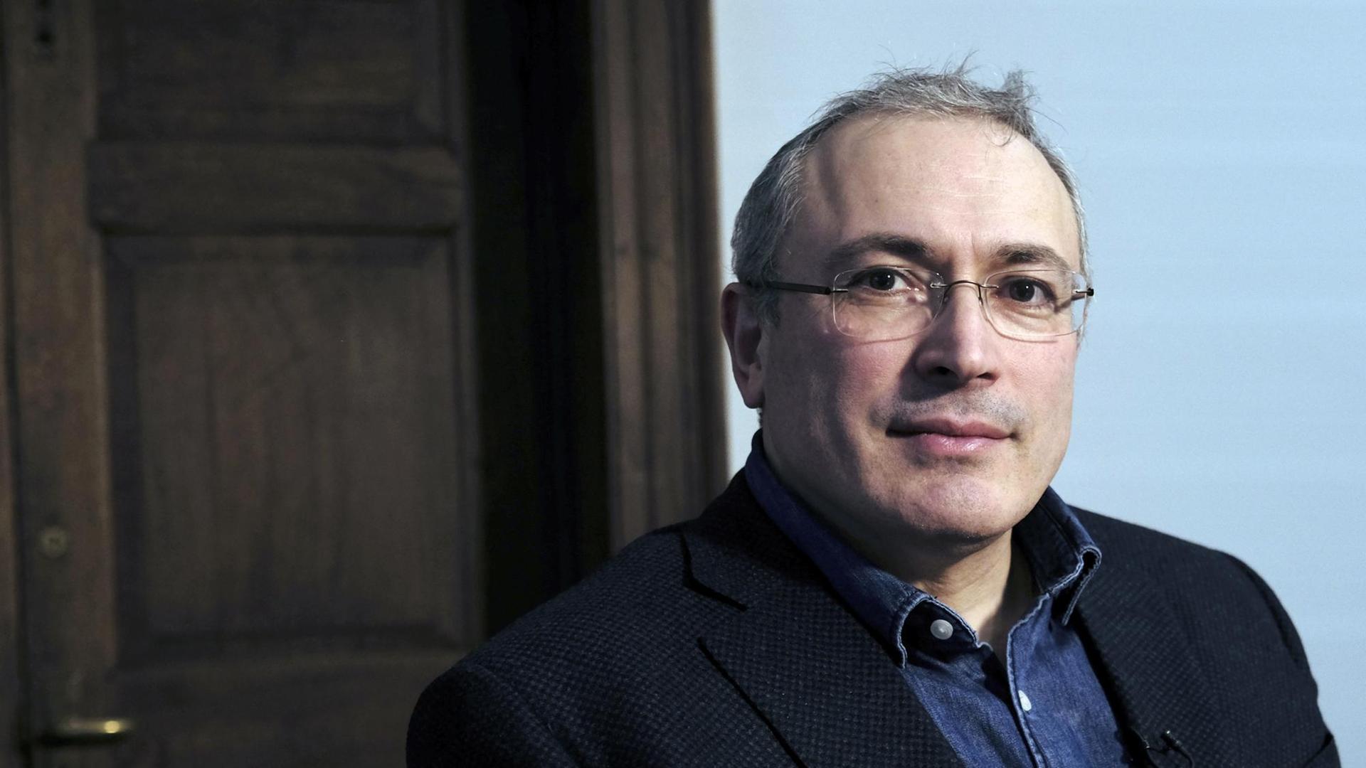 Der im Exil lebende Kreml-Kritiker Michail Chodorkowski
