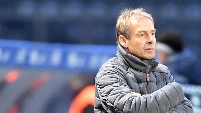 Jürgen Klinsmann in seiner Zeit als Trainer von Hertha BSC