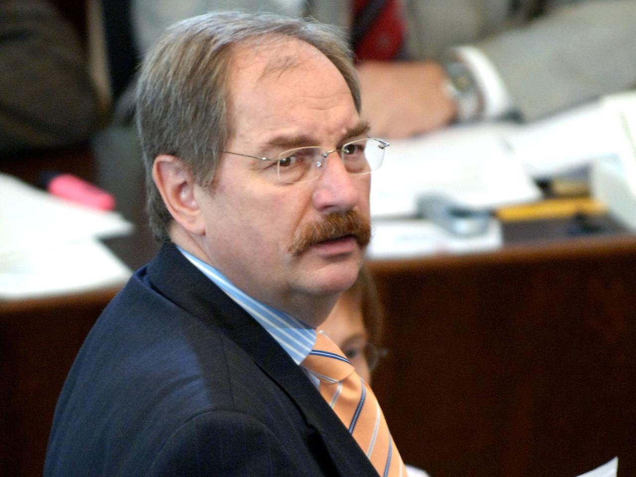 Hans-Jürgen Irmer (CDU) im hessischen Landtag