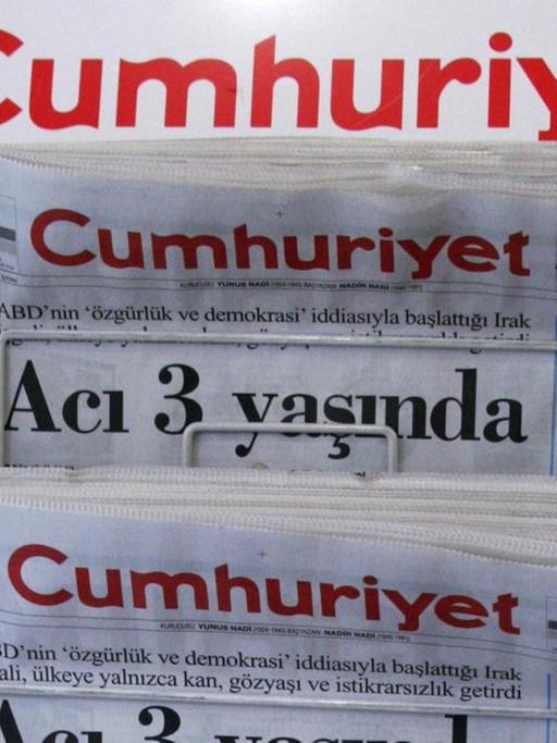 Türkische Zeitung Cumhuriyet
