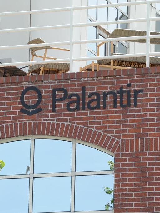 Hauptquartier der Firma Palantir in Palo Alto