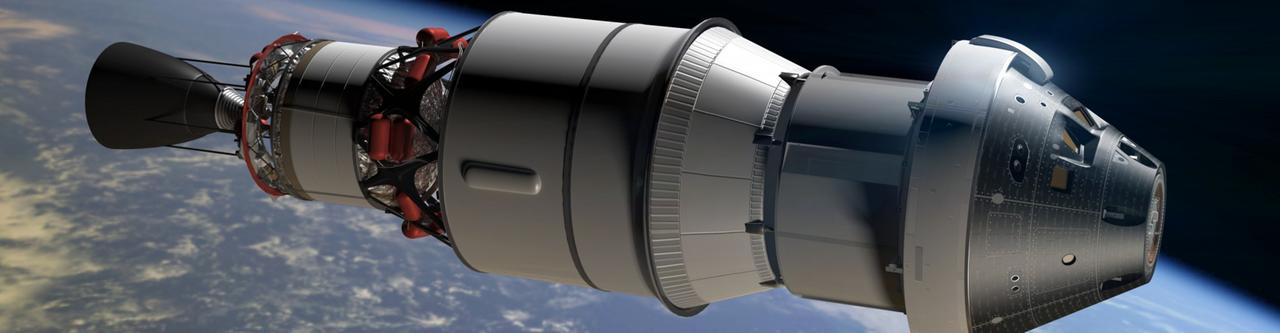 Das künftige Orion-Raumschiff der NASA