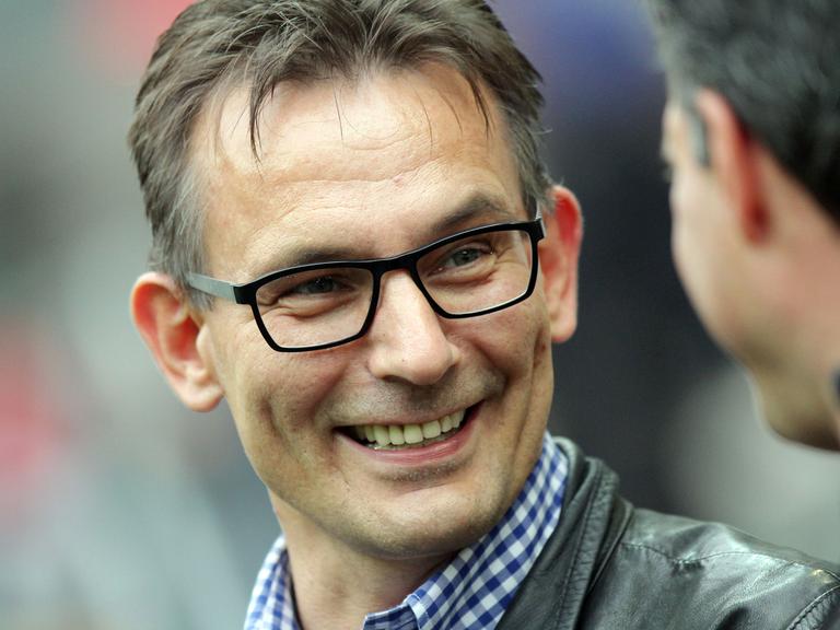 Der Manager des SC Paderborn 07, Michael Born, am 27.04.2014