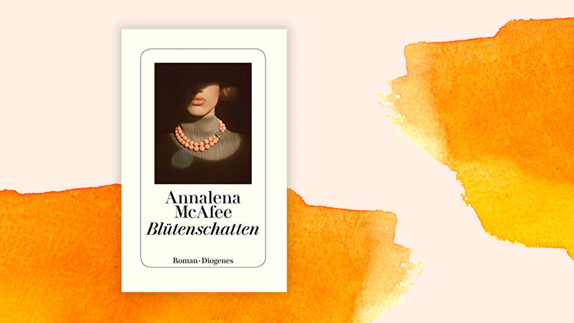 Cover des Romans "Blütenschatten" von Annalena McAfee.