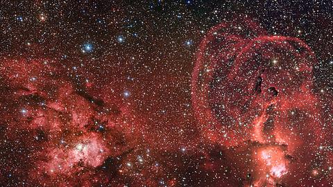 Die beiden jungen Sternhaufen im Sternbild Schiffskiel
