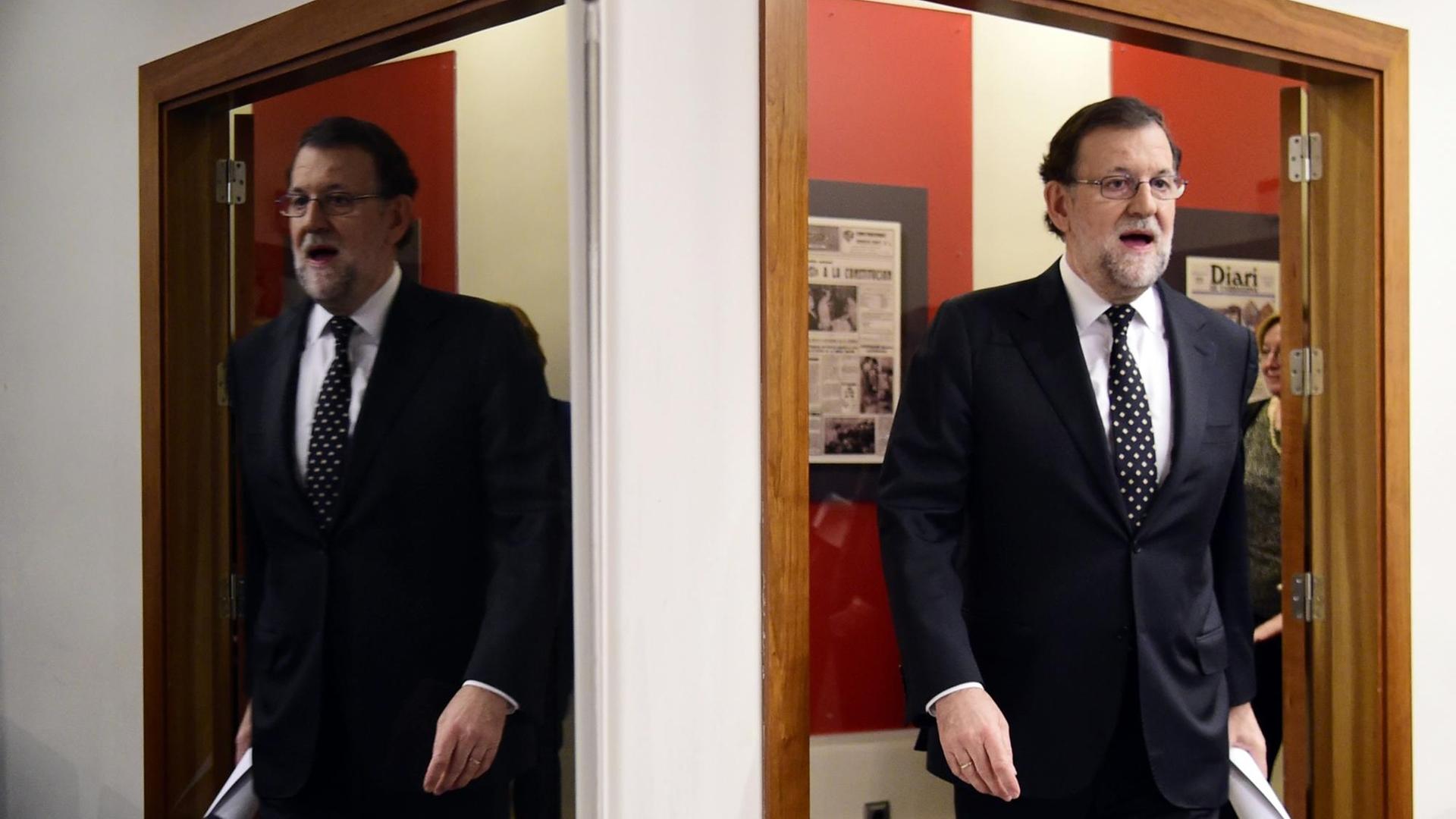 Der amtierende Ministerpräsident Mariano Rajoy verweigerte sich bislang der Regierungsbildung.