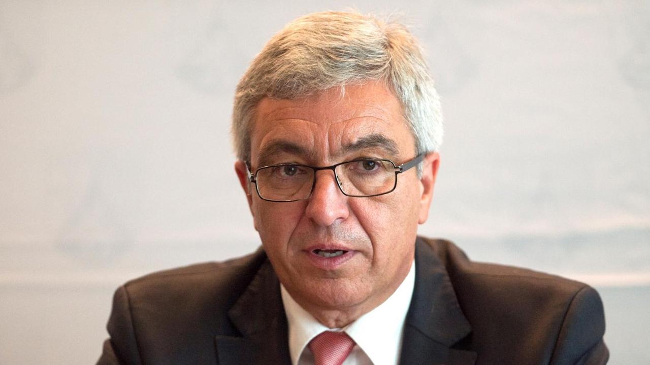 Der Vorsitzende der Innenministerkonferenz, der rheinland-pfälzische Innenminister Roger Lewentz (SPD)