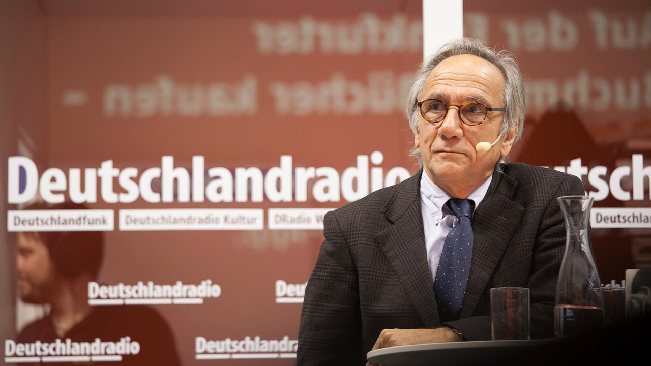 Der Soziologe Tilman Allert bei der Frankfurter Buchmesse 2015.
