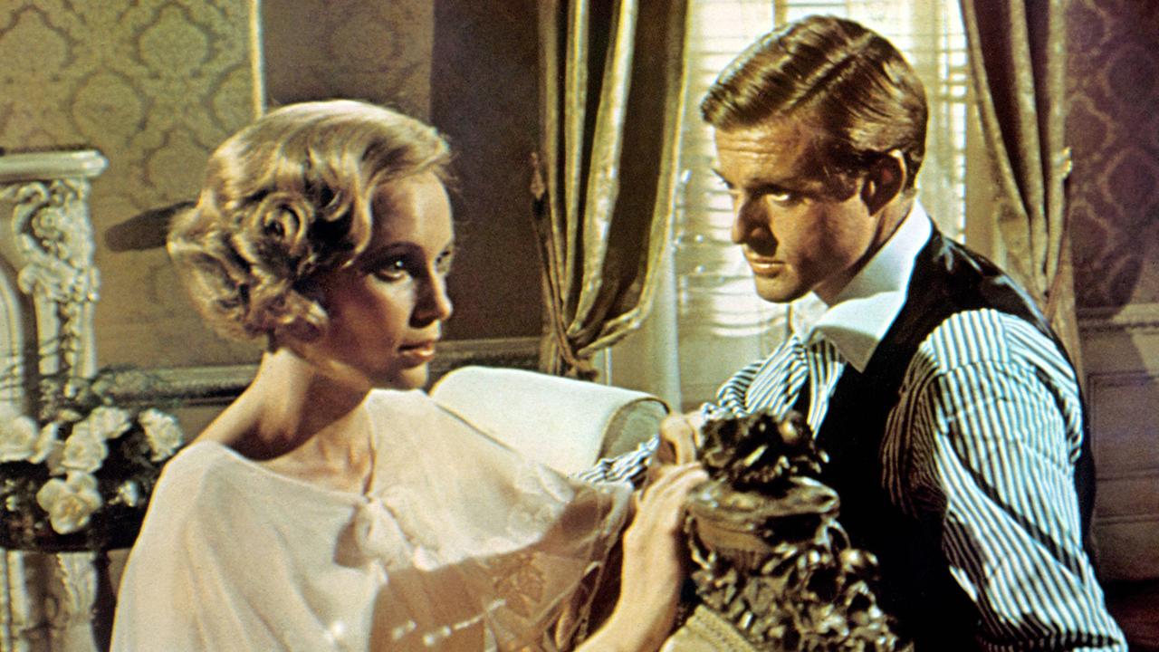 Filmstill aus "The Great Gatsby" von Jack Clayton mit Robert Redford und Mia Farrow (1974)