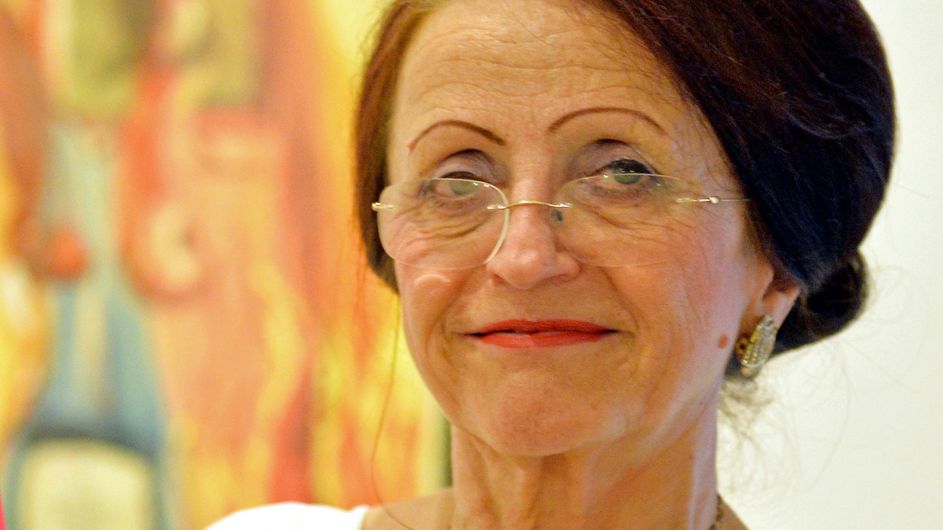 Brigitte Rieger-Jähner, die langjährige Direktorin des Museums Junge Kunst in Frankfurt / Oder