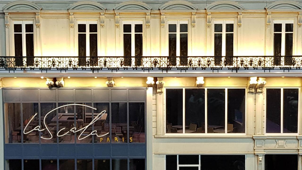 Die Fassade des neuen Theaters "La Scala" in Paris.