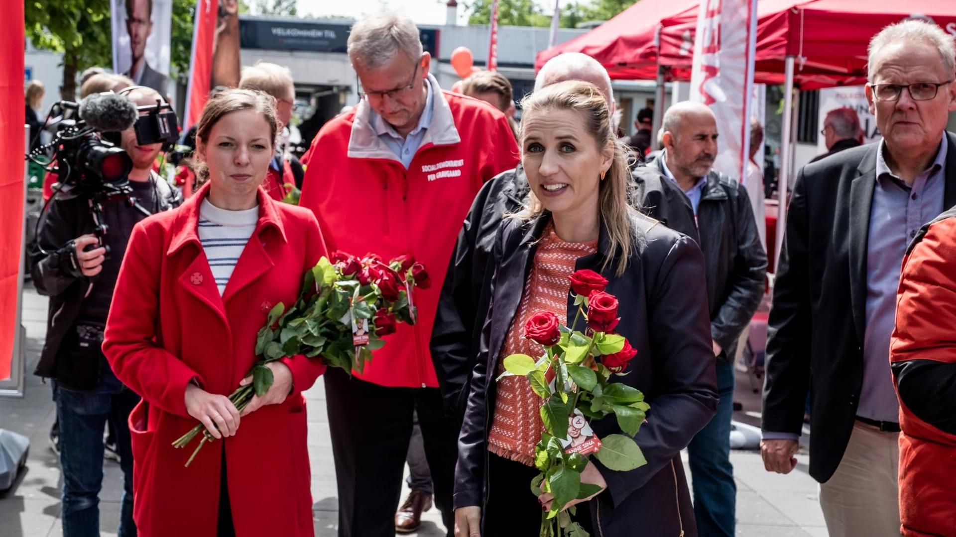 Parteichefin der dänischen Sozialdemokraten, Mette Frederiksen