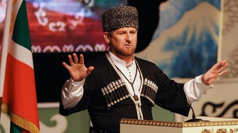 Ramsan Kadyrow, Chef der russischen Teilrepublik Tschetschenien.