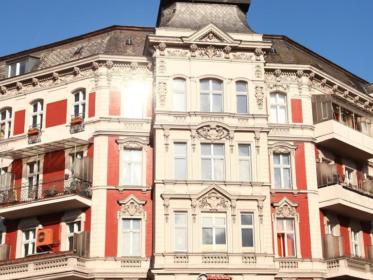 Gründerzeithäuser im Bezirk Steglitz in Berlin.