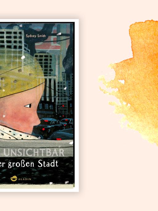 Das Buchcover zeigt die Illustration eines Mädchens, die sich in einer Scheibe spiegelt — im Hintergrund sieht man eine Großstadt.