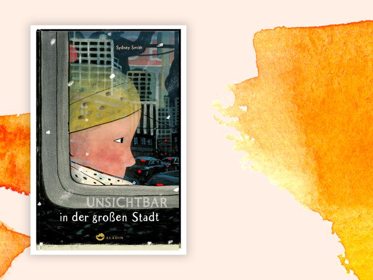Das Buchcover zeigt die Illustration eines Mädchens, die sich in einer Scheibe spiegelt — im Hintergrund sieht man eine Großstadt.