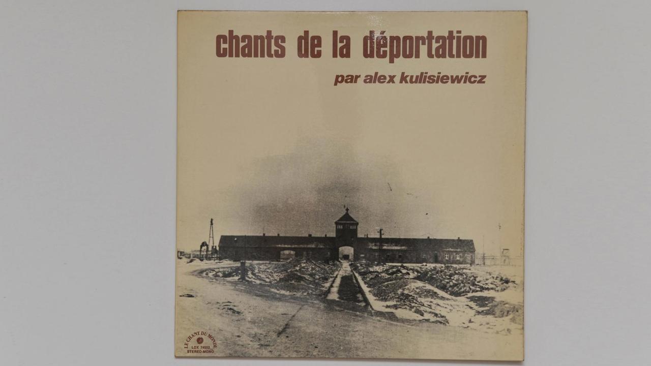 Cover der LP "Chants de la déportation" von Alex Kulisiewicz | Verwendung weltweit
