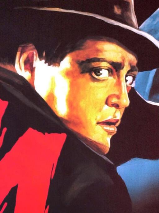 Ausschnitt eines Plakates zu Fritz Langs Film "M - Eine Stadt sucht einen Mörder".