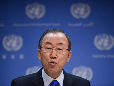 UNO-Generalsekretär Ban Ki-Moon