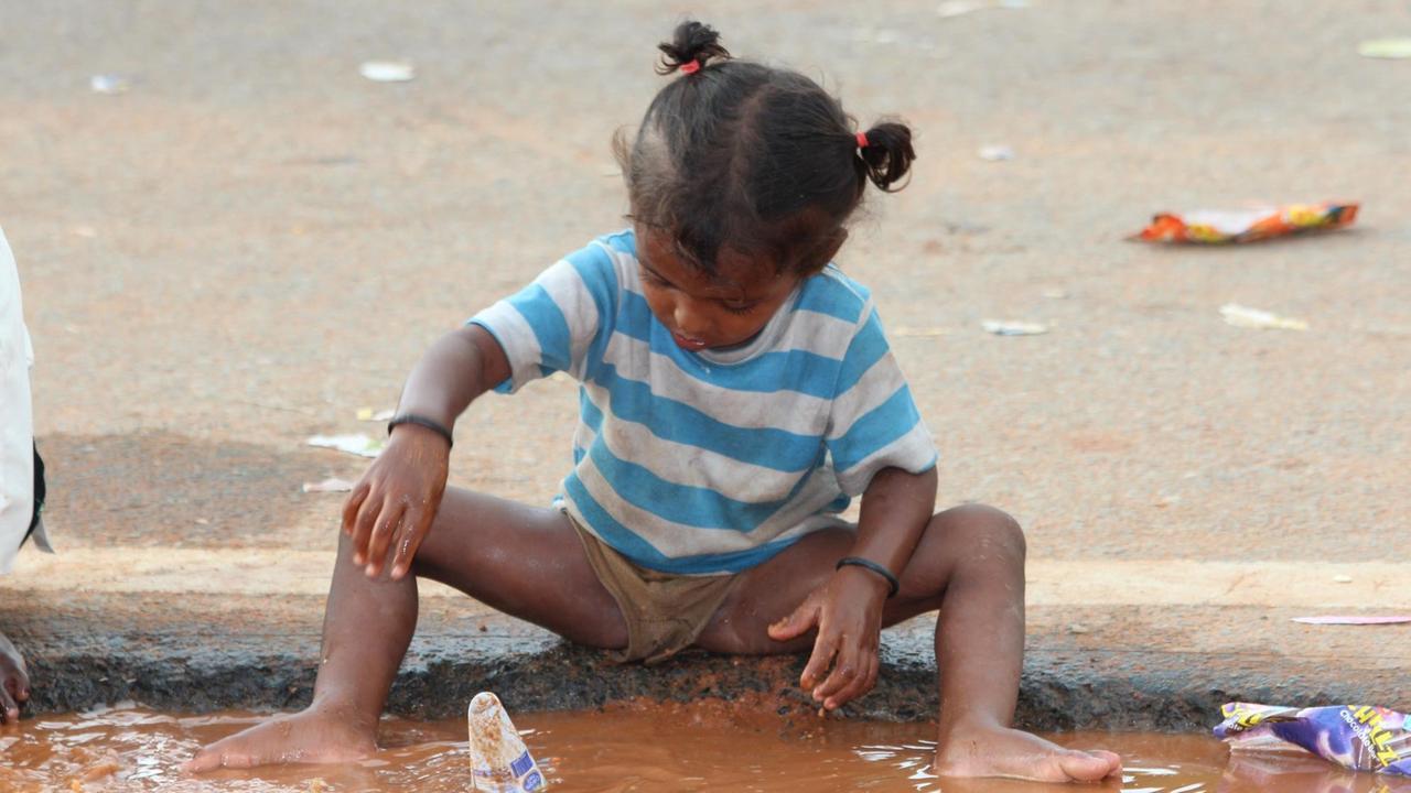 Sauberes Wasser ist in Delhi Mangelware