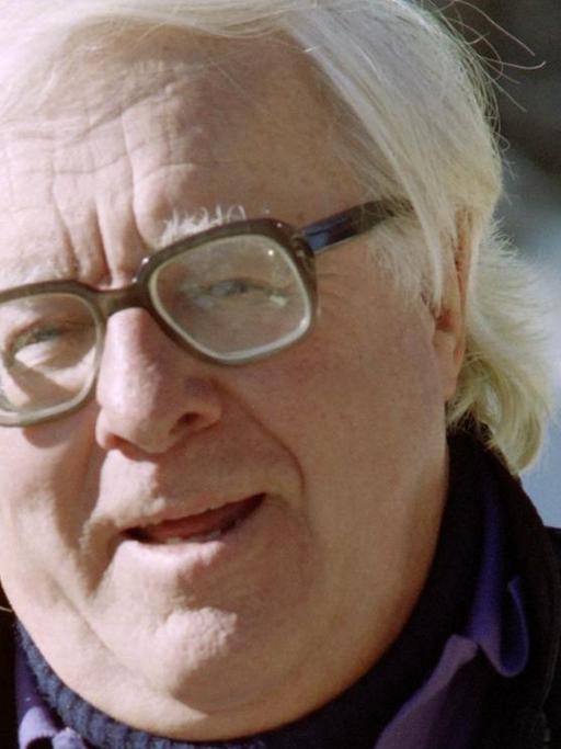Der Sciene-Fiction-Autor Ray Bradbury im Jahre 1990.