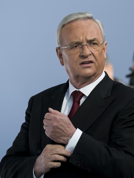 Der ehemalige Vorstandsvorsitzende von Volkswagen, Martin Winterkorn, auf einem Foto aus dem Jahr 2014.