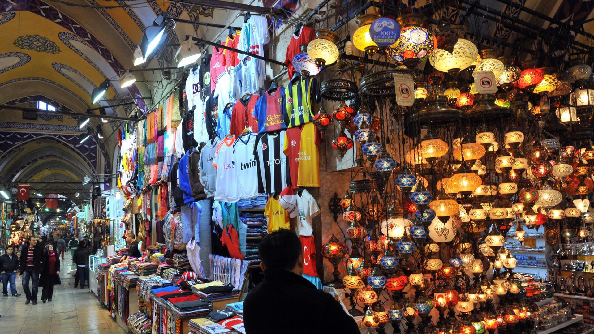 Der Große Bazar in Istanbul