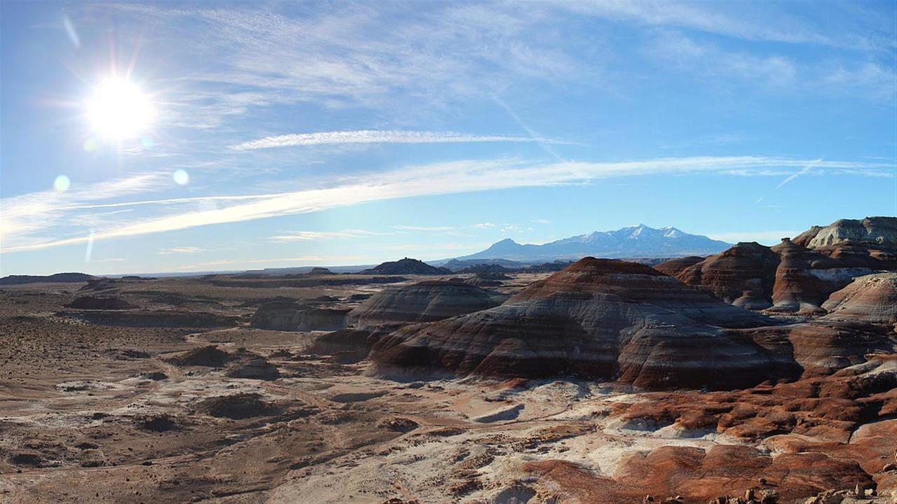 Die Landschaft in Utah erinnert an Gegenden auf dem Mars 
