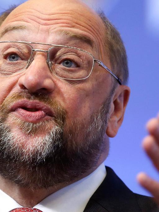 Martin Schulz (SPD), der Präsident des Europäischen Parlaments