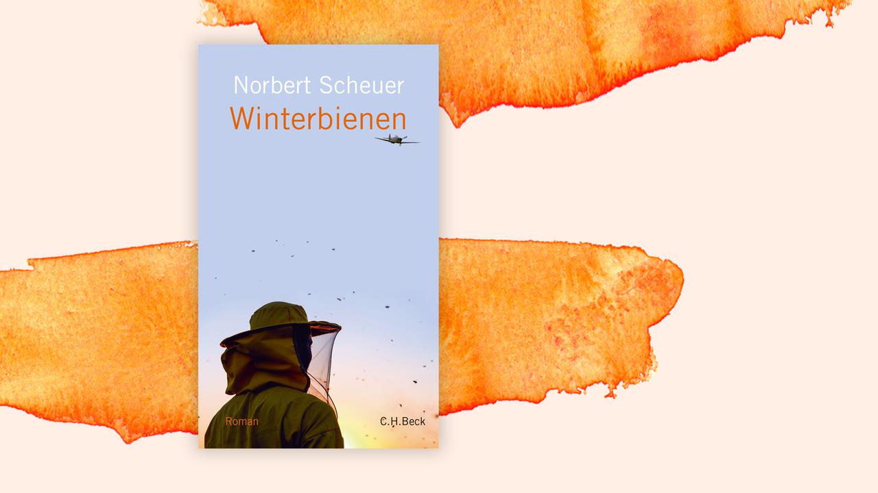 Das Bild zeigt das Cover des Buches "Winterbienen", einen Imker. 