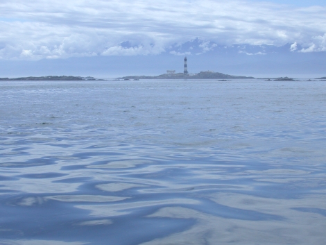 Der Leuchtturm an der Südspitze von Vancouver Island. Der Leuchtturm an der Südspitze von Vancouver Island.