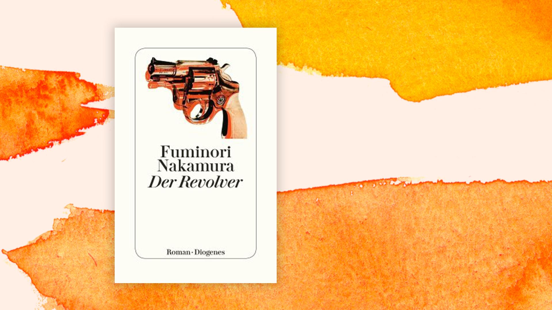 Das Buchcover zeigt einen Revolver.