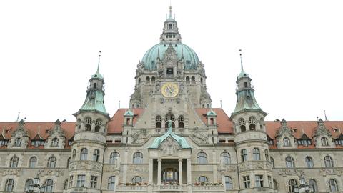Das Rathaus in Hannover