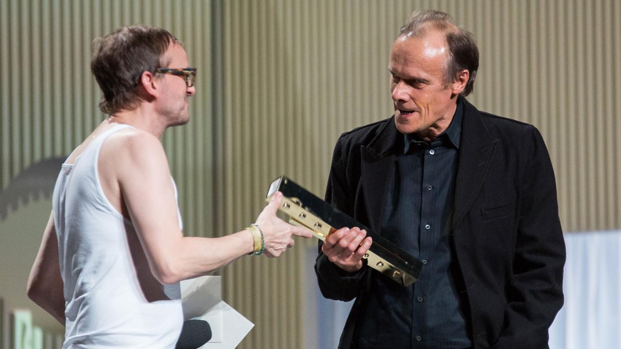 Edgar Selge beim Deutschen Theaterpreis 