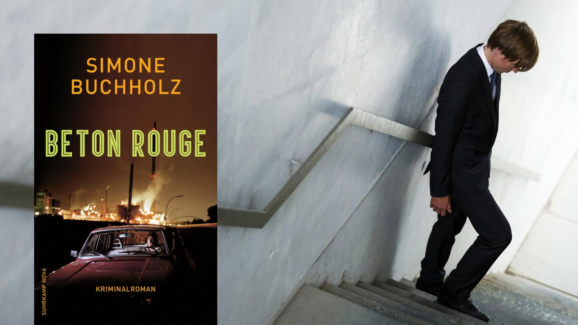 Simone Buchholz' Roman "Beton Rouge" (Suhrkamp Nova).